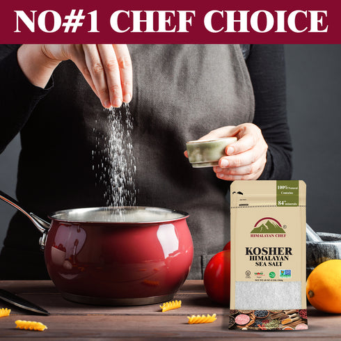 Kosher Sea Salt 3 lbs | HIMALAYAN CHEF